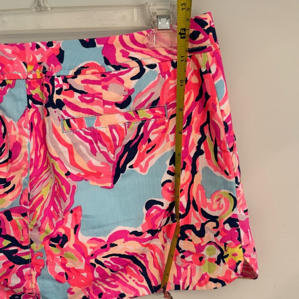 Lilly Pulitzer Lorelie Skort Serene Blue/Pink Size 0 - Picture 5 of 10
